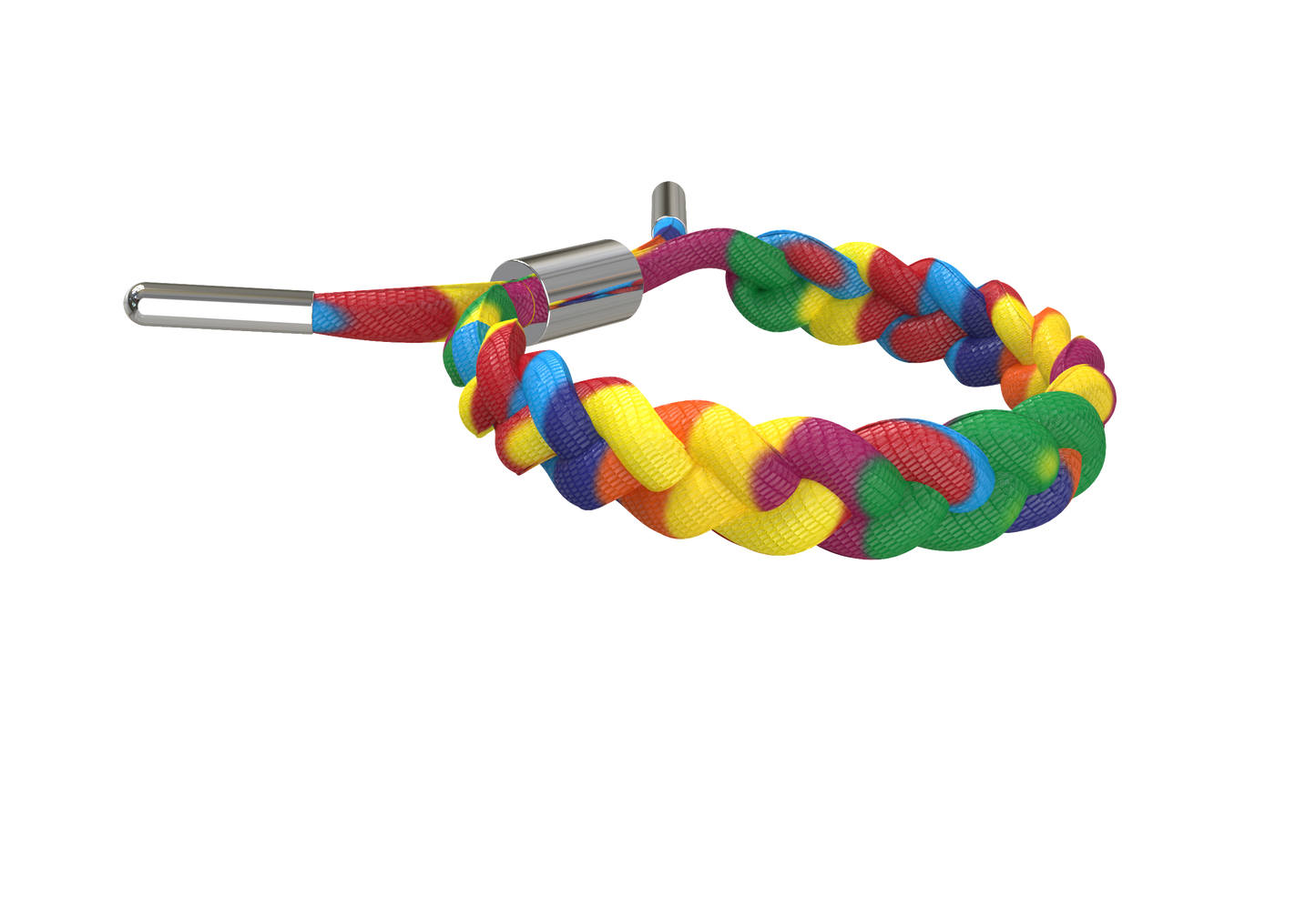 GERNEKIND Anti-Mücken-Armband / Microfaser / Regenbogen